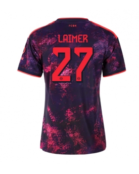 Bayern Munich Konrad Laimer #27 Maglia Gara Terza Repliche 2026-27 Donna Maniche Corte Bayern Munich Konrad Laimer #27 Maglia Gara Terza Repliche 2026-27 Donna Maniche Corte